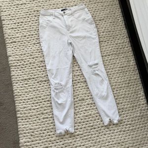 Fashion nova distressed skinny Jean super stretch